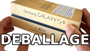 Déballage du SAMSUNG GALAXY S5