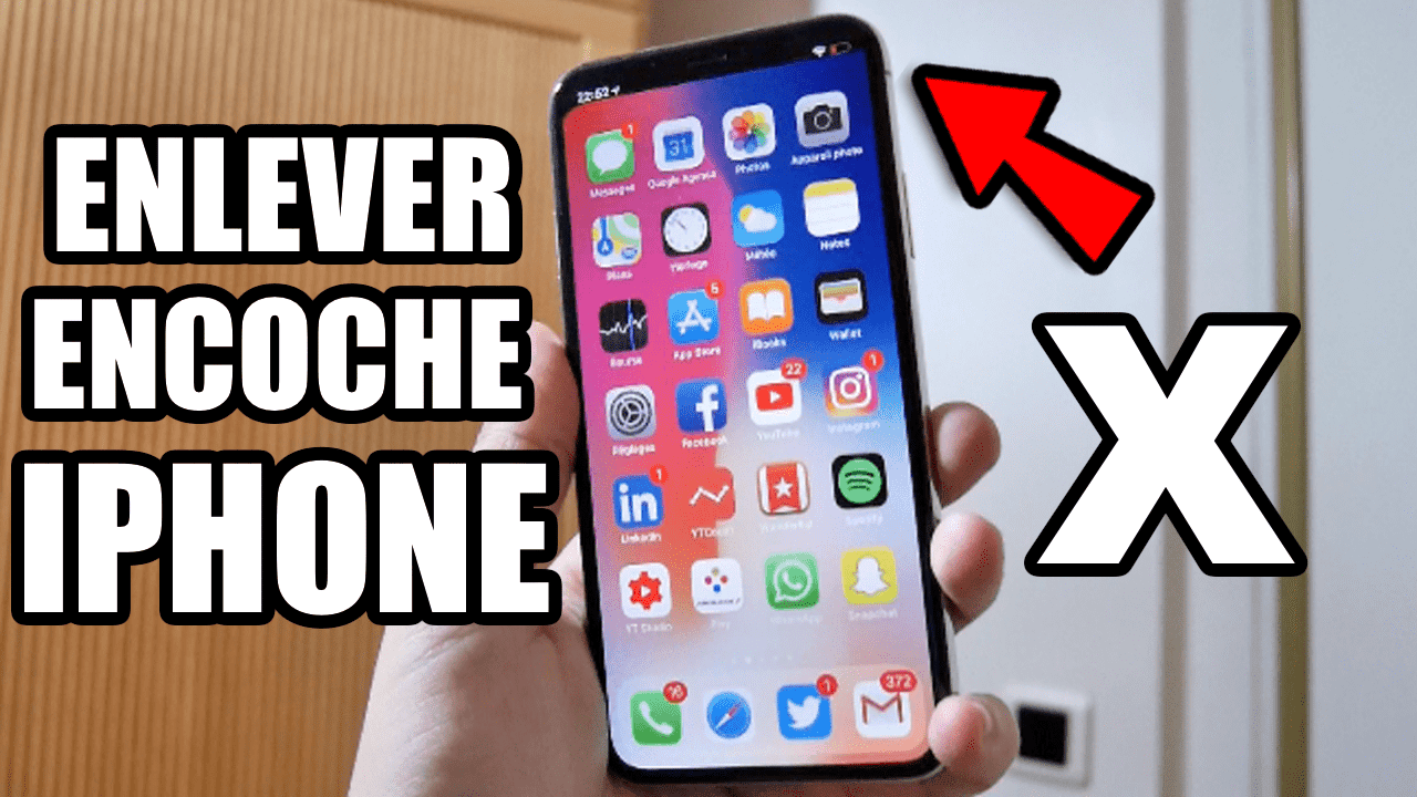 Enlever l&rsquo;Encoche de l&rsquo;iPhone X !
