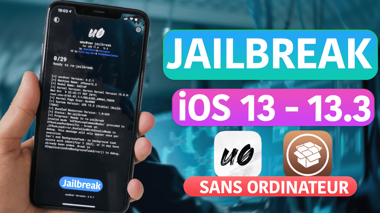 Tutoriel : Jailbreak de iOS 13 - 13.3 pour iPhone et iPad ...