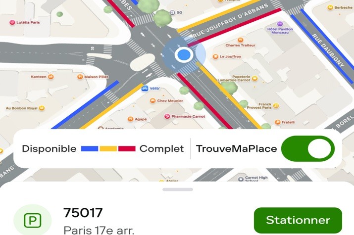 Trouver des places de stationnement à Paris, c’est désormais possible !